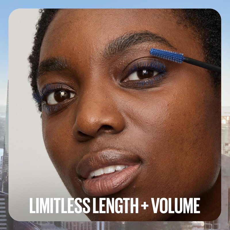 Maybelline Lash Sensational Sky High Mascara - Volumizing & Lengthening Formula, Navy | 1 Count
