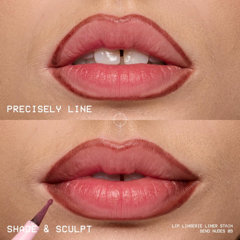 NYX PROFESSIONAL MAKEUP Lip Lingerie Liner Stain, Seamless Make Up with All-Day Stain, Waterproof Lip Stain Finish - Up To No Good