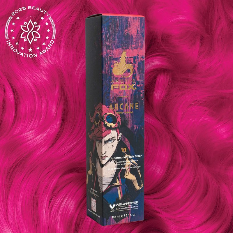 Arctic Fox Semi-Permanent Hair Color Dye - Vegan & Cruelty-Free | 5.6 Fl Oz, Violet