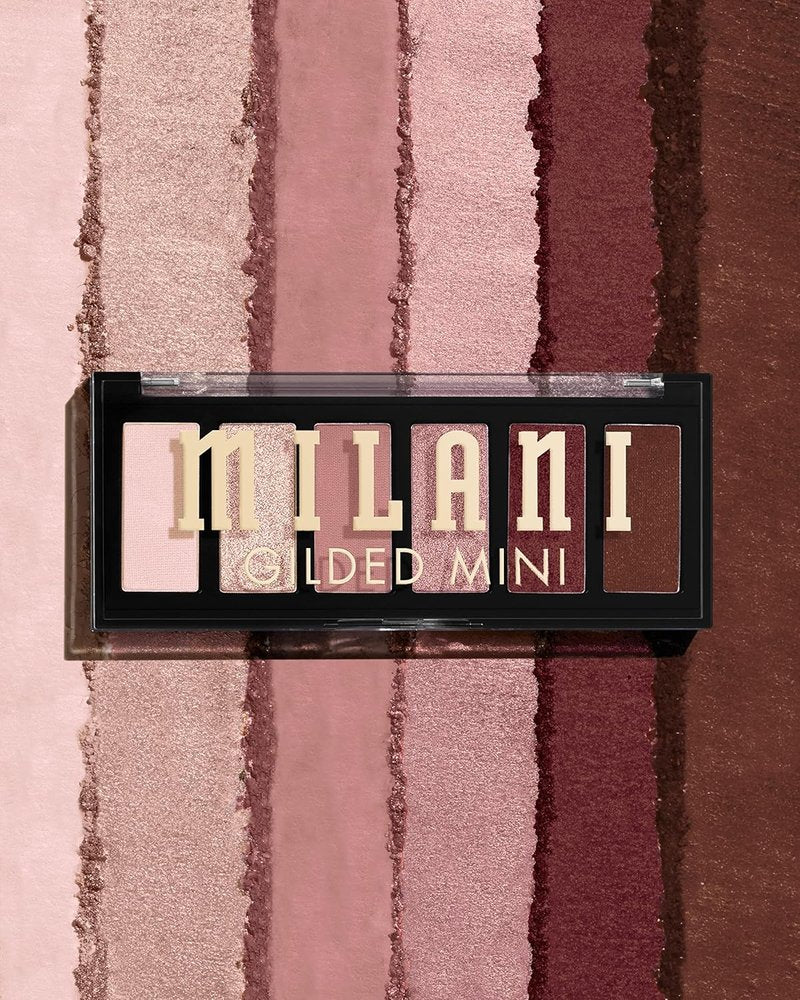 Milani Gilded Mini Eyeshadow Palette - 6 Matte & Shimmer Shades | The Wine Down