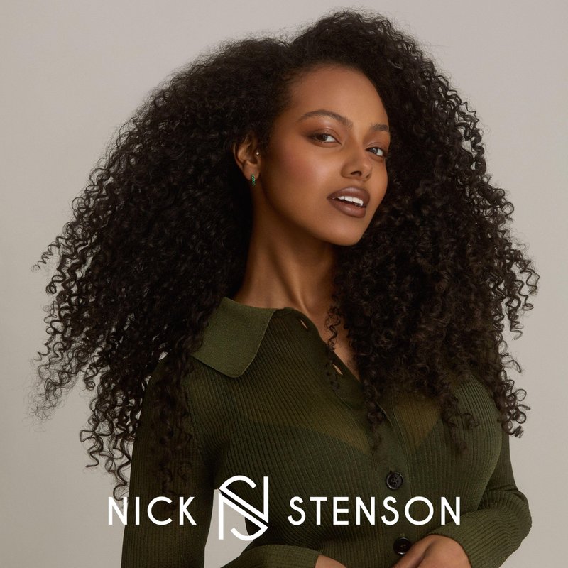 Nick Stenson Smoothing Créme, Moisturizing Anti-Humidity Hair Cream for Frizz Control & Shine - Repairs, Smooths, Strengthens & Maintains Shine for 2-3 Days, Color-Safe Vegan - 6 oz