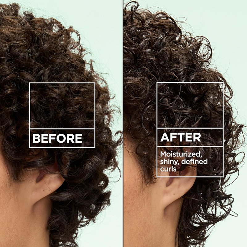 Garnier Fructis Curl Shine Conditioning Hair Gel - Extra Strong Hold for Curly & Wavy Hair, 5.1 Fl Oz