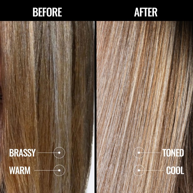 Pravana The Perfect Blonde Purple Toning Masque Treatment | Neutralizes Brassy, Yellow Tones | For Color-Treated Hair | Adds Strength, Shine, Elasticity | 5 Fl Oz