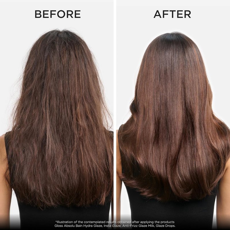 Kerastase Gloss Absolu Conditioner - High-Shine, Anti-Frizz Formula for Glossy, Bouncy Hair