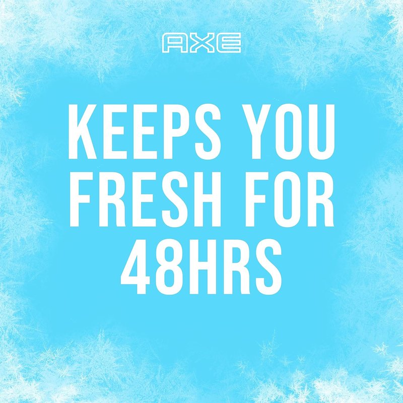 Axe Deodorant Body Spray - Ice Chill Frozen Lemon & Eucalyptus | 4 OZ Can - Pack of 3