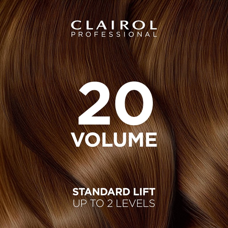 Clairol Professional Crème Permanente 20 volume Hair Developer, 16 oz. - Packaging May Vary