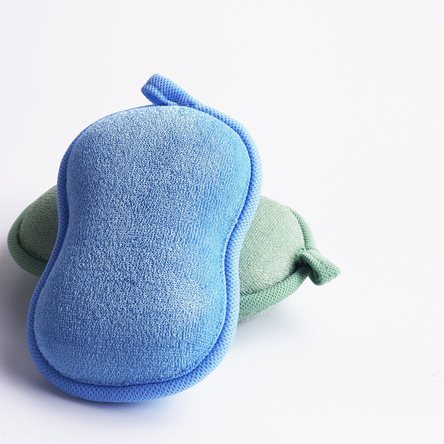 BabaMate Baby Bath Sponge - Ultra Soft & Absorbent Baby Sponge for Bathing -Newborn Toddler Kids Bath Time Essential - 2 Count (1 Pack)