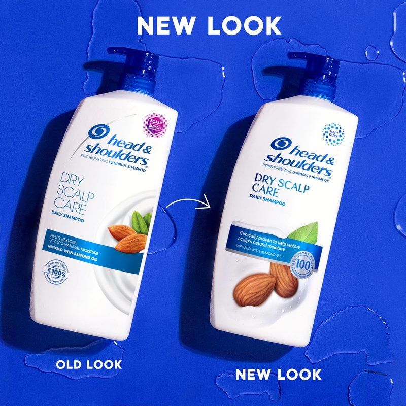 Head and Shoulders Dandruff Shampoo, Anti-Dandruff Treatment, Dry Scalp Care for Daily Use, Paraben Free, 28.2 oz