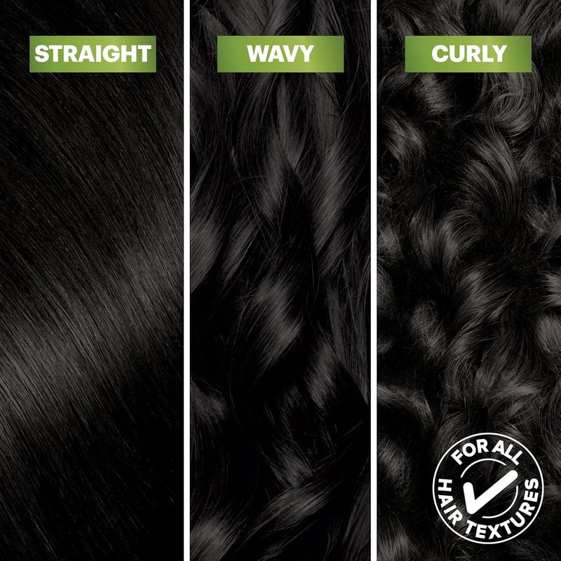 Garnier Nutrisse Ultra Coverage Hair Color, Permanent Hair Dye for Up to 8 Weeks of Stubborn Gray Coverage, Vegan & Cruelty-Free, 200 Deep Soft Black (Black Sesame), 3 Count