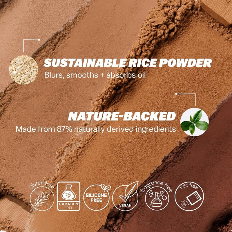 BASMA Beauty Buttery-Soft Bronzer - Talc-Free, Buildable Coverage, Vegan | Light Bronze with Neutral Undertones