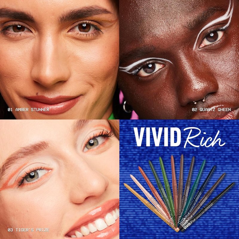 NYX PROFESSIONAL MAKEUP Mechanical Eye Pencil - Vivid Creamy Retractable Eyeliner in Aquamarine Dream