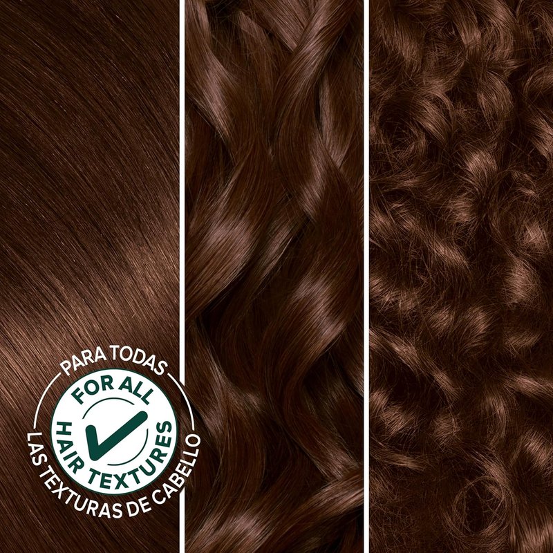 Garnier Nutrisse Ultra Crème Hair Color - Permanent Vegan Hair Dye for 100% Gray Coverage | 434 Deep Chestnut Brown, 2 Count