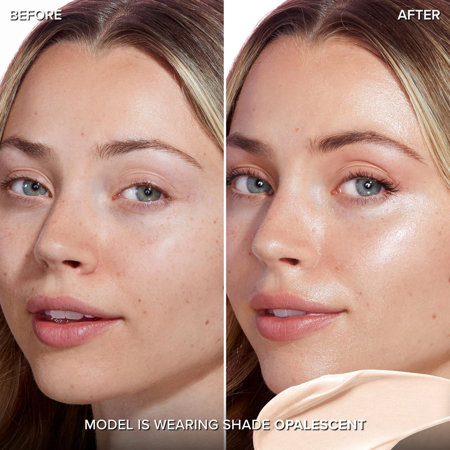 Too Faced Born This Way Super Glow Multi-Use Highlighting Skin Enhancer | Hydrating, Natural, All-Over Glow with Luminous Finish for Lit-From-Within Skin | Non-Greasy + Blendable, Opalescent, 1 Fl Oz