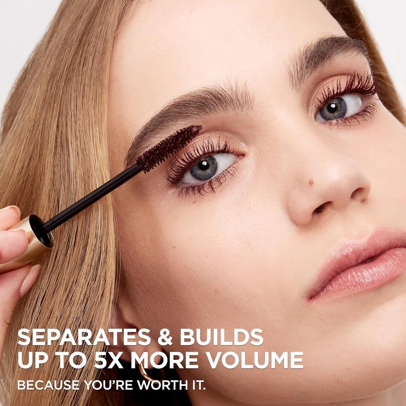 L'Oreal Paris Voluminous Original Mascara - Deep Burgundy, 0.26 Fl Oz | Bold Volume & Length