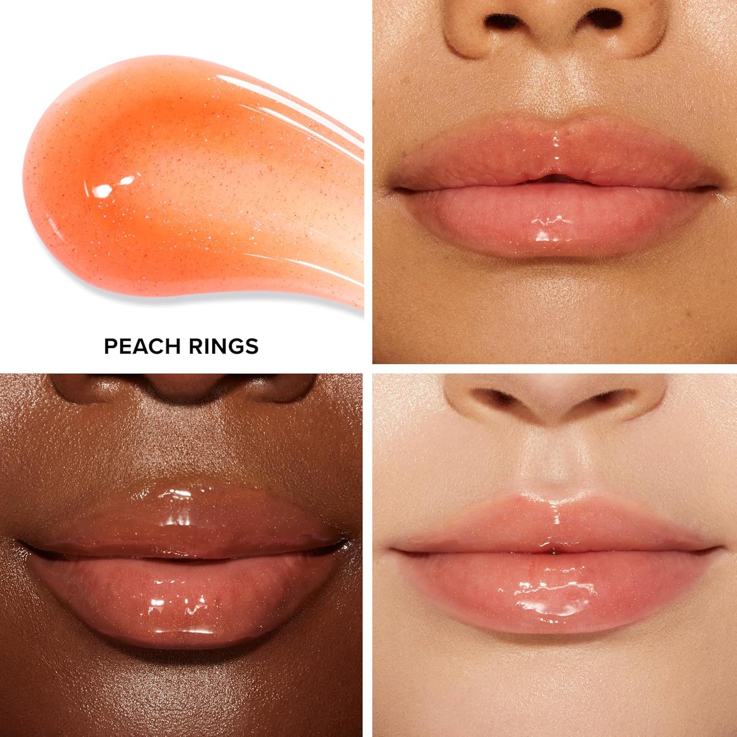 Too Faced Kissing Jelly Lip Oil Gloss - Hydrating Lip Oil & Gloss Hybrid for Moisture and Shine