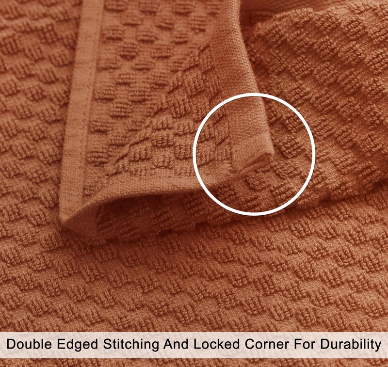 COTTON CRAFT Waffle Bath Sheets - Luxurious 2 Pack Euro Spa Waffle Weave Bath Sheet - Large 100% Ringspun Cotton Bath Towels - Absorbent Quick Dry Bathroom Towel Set - Oversized 35 x 70 inches - Mocha