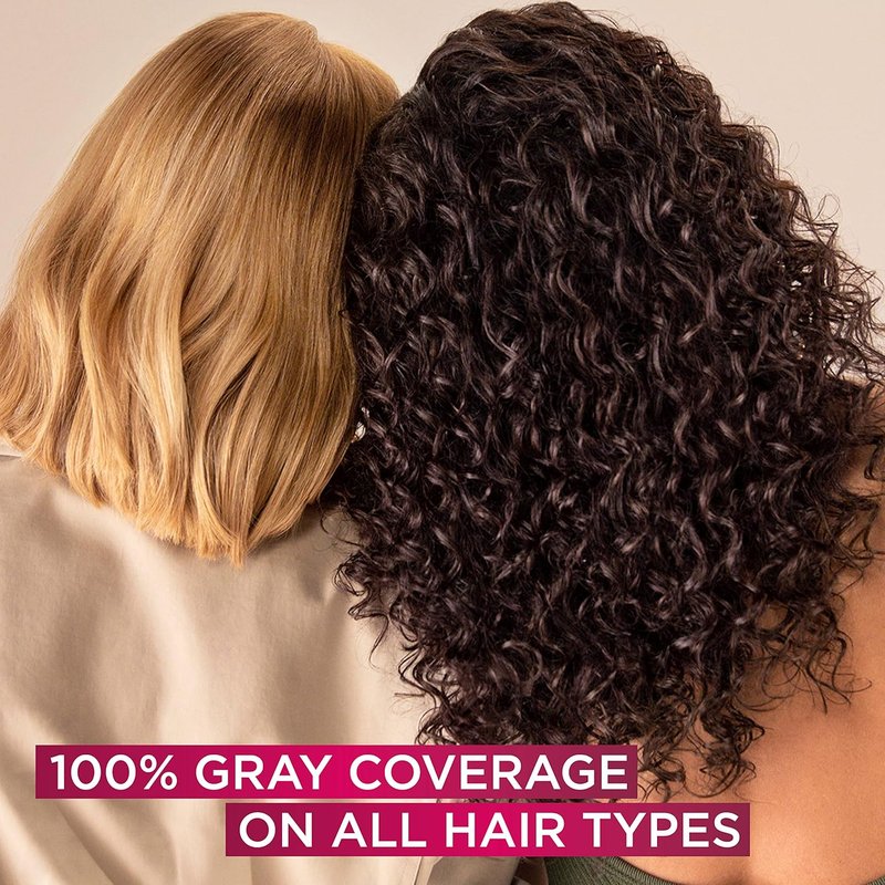 L'Oreal Paris Excellence Creme Hair Color - 6 Light Brown Dye Kit for Gray Coverage | Pack of 2