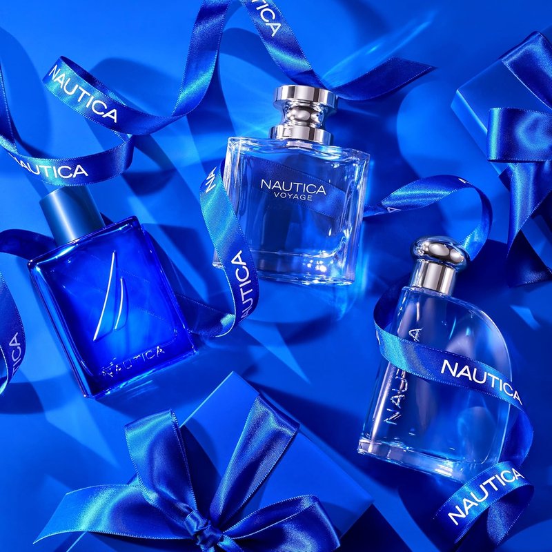 Nautica Blue Eau de Toilette - Men's Fragrance with Basil, Jasmine & Cedarwood | 3.4 fl oz Travel Size