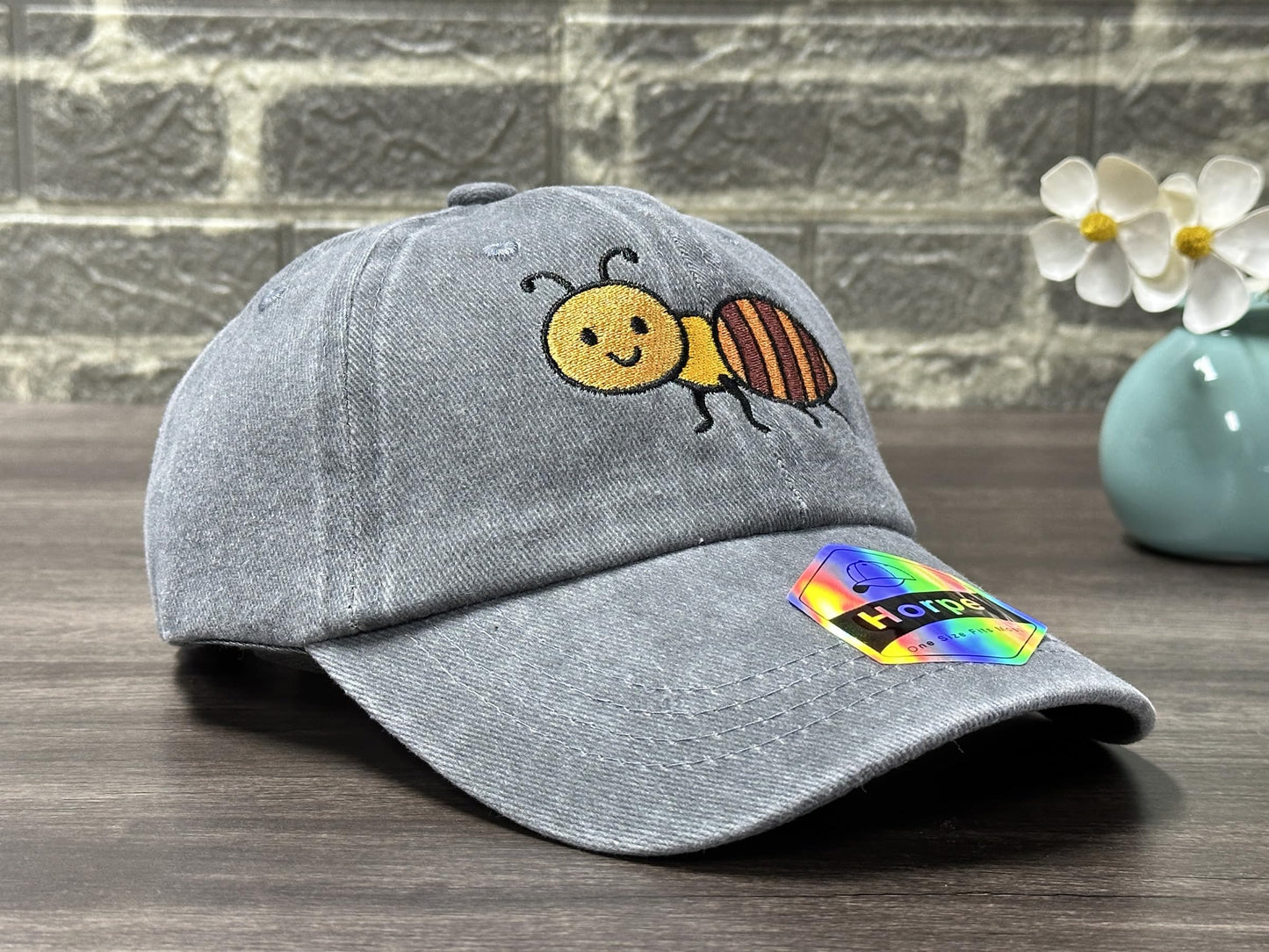 Horpe Kids Animal Design for Boys and Girls, Adjustable Embroidered Baseball Cap for Outdoor Wear