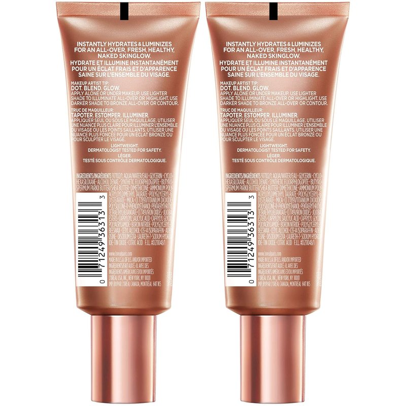 L’Oréal Paris True Match Lumi Glotion - Natural Glow Enhancer Highlighting Lotion | Radiant Finish, 1.0 oz
