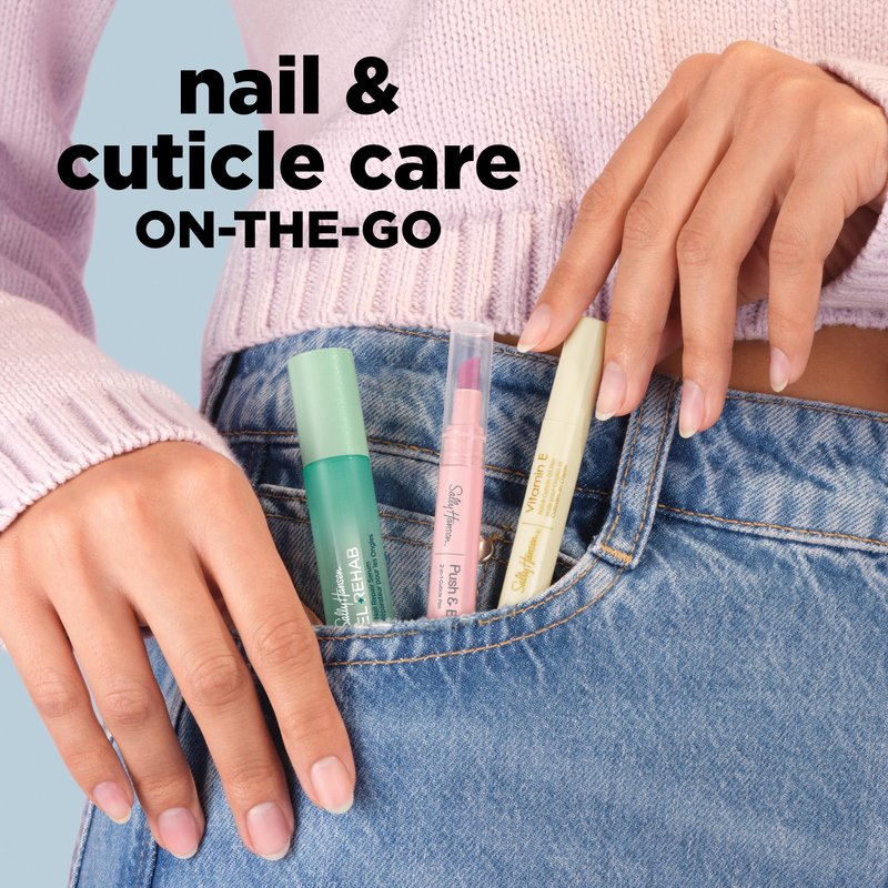 Sally Hansen Gel Rehab Nail Treatment Pen | Repair, Hydrate & Renew | Strengthens and Restores Damaged Nails | Keratin & Vitamin Complex | Easy, Mess-Free Nail Care on the Go