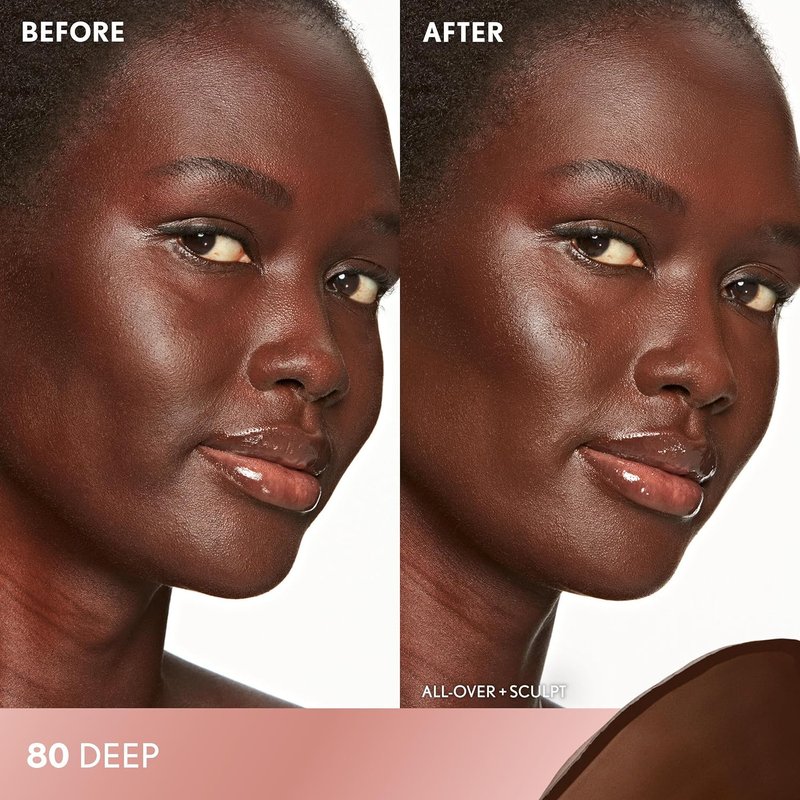 COVERGIRL TruBlend Bronzing Glow Serum - Buildable Radiant Finish | 80 Deep Shade