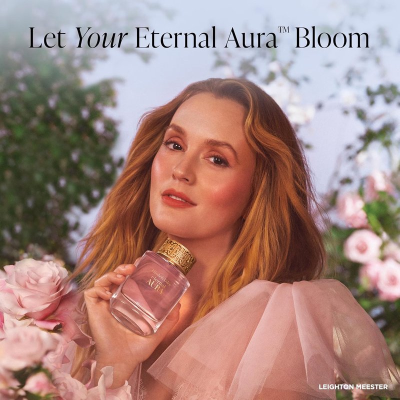 Elizabeth Arden Eternal Aura Eau de Parfum - Floral & Amber Women's Perfume with Pink Pepper, Magnolia & Sandalwood