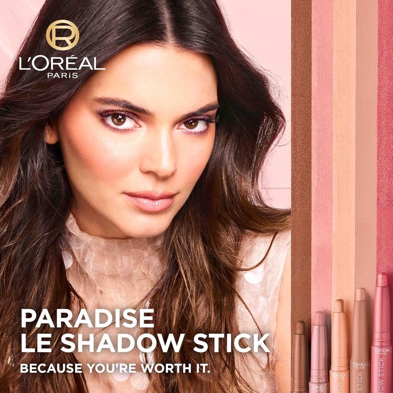L'Oreal Paris Le Shadow Stick Eyeshadow - Blendable, Smudge-Resistant Cream in Brown Abyss | 0.05 Oz