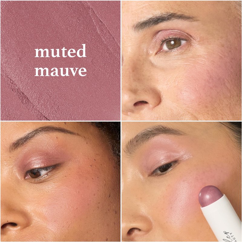 Julep Skip The Brush Cream to Powder Blush Stick - Rose Gold - Blendable and Buildable Color - 2-in-1 Blush and Lip Makeup Stick