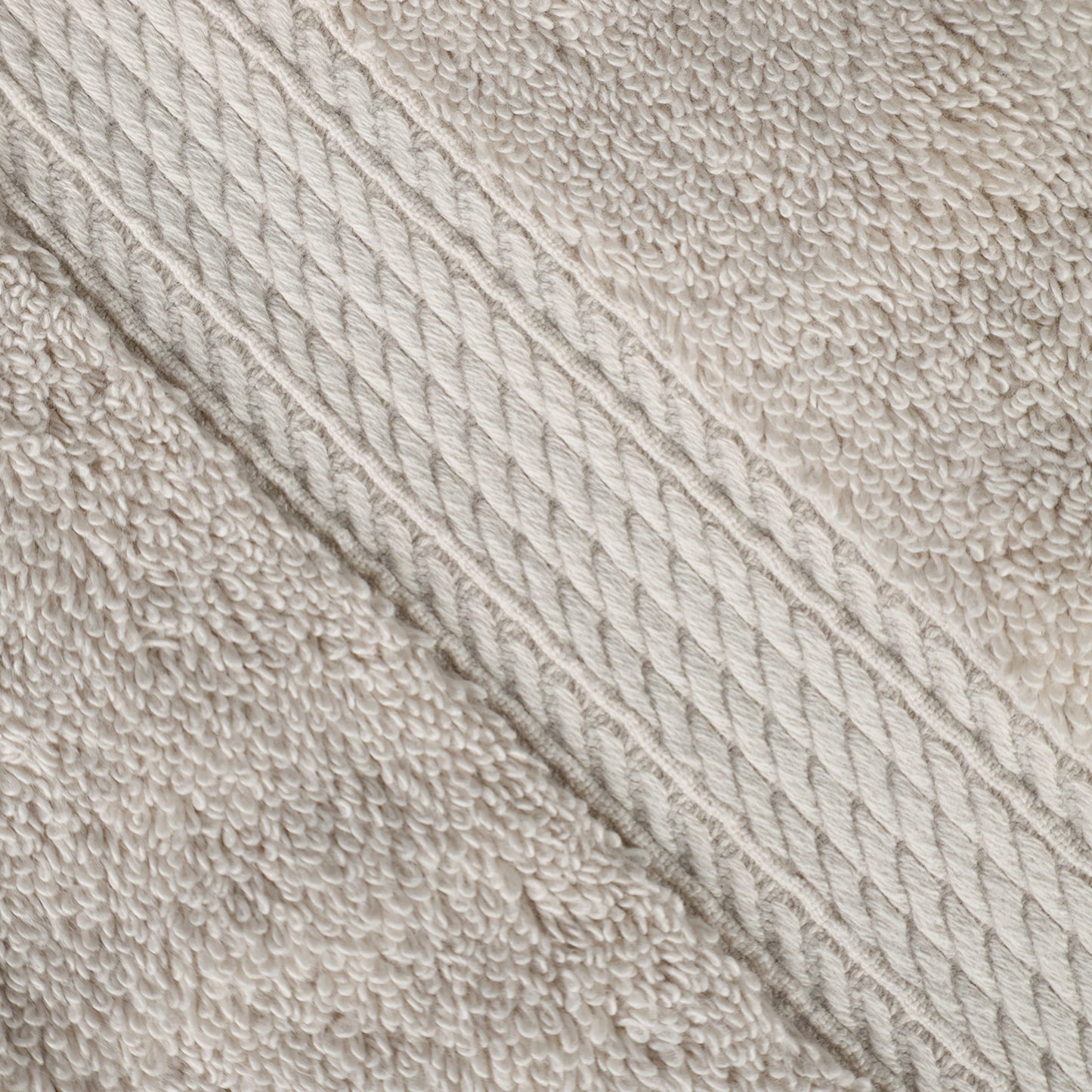 SUPERIOR Egyptian Cotton Pile Heavyweight Bath Sheet, 2 Piece Set, Stone