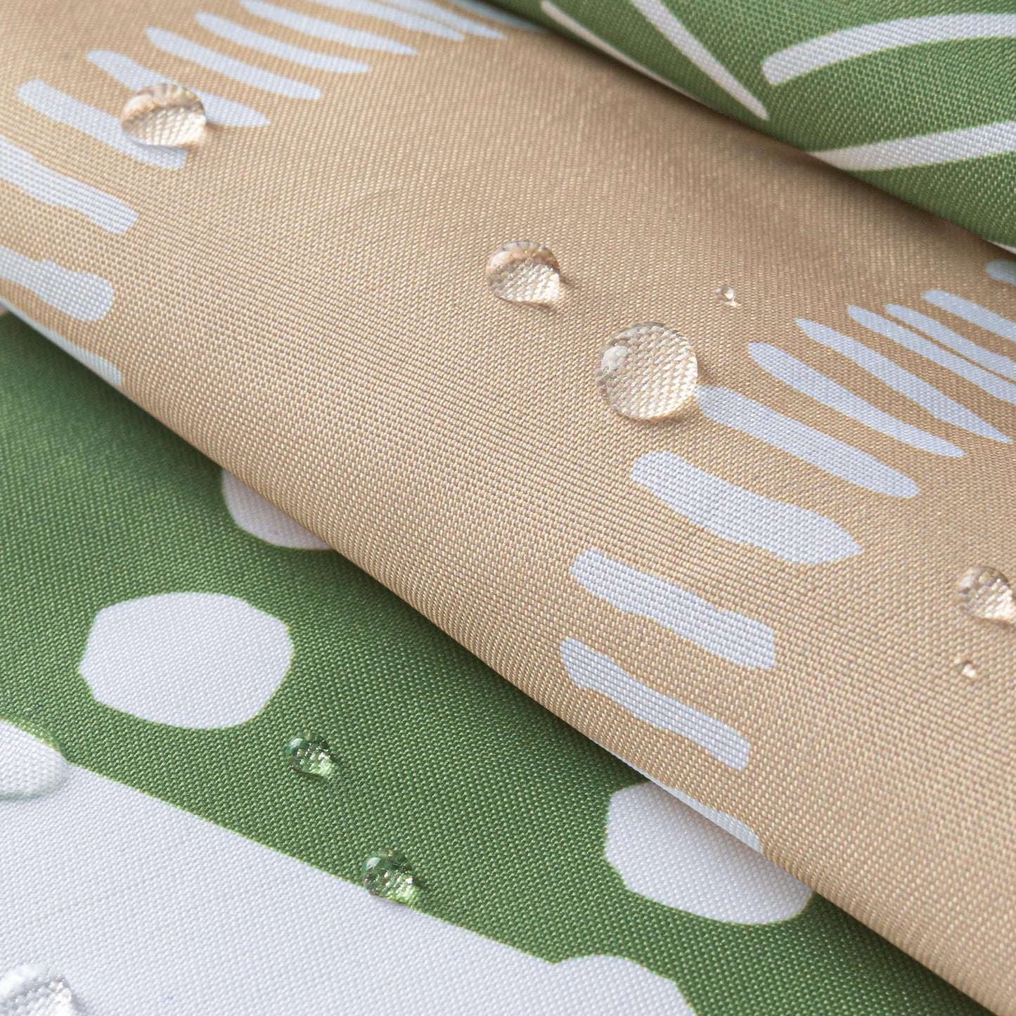 Sunlit Geometric Modern Design Christmas Shower Curtain Christmas Tree Bathroom Home Office Holiday Wall Decoration as Tapestry and Photo Booth Backdrop Gold Green White Printed