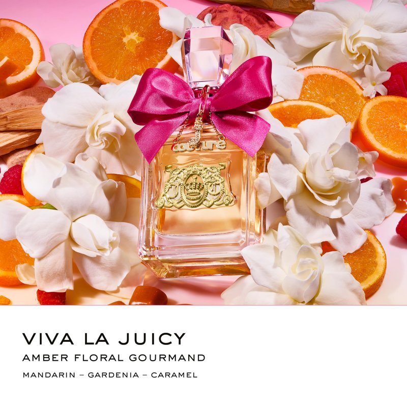 Juicy Couture Viva La Juicy Eau De Parfum Spray Pen, Women's Perfume with Notes of Mandarin, Gardenia & Caramel, Gift for Her, Floral & Sweet Perfume for Women, EDP Travel Spray Pen, 0.33 fl oz