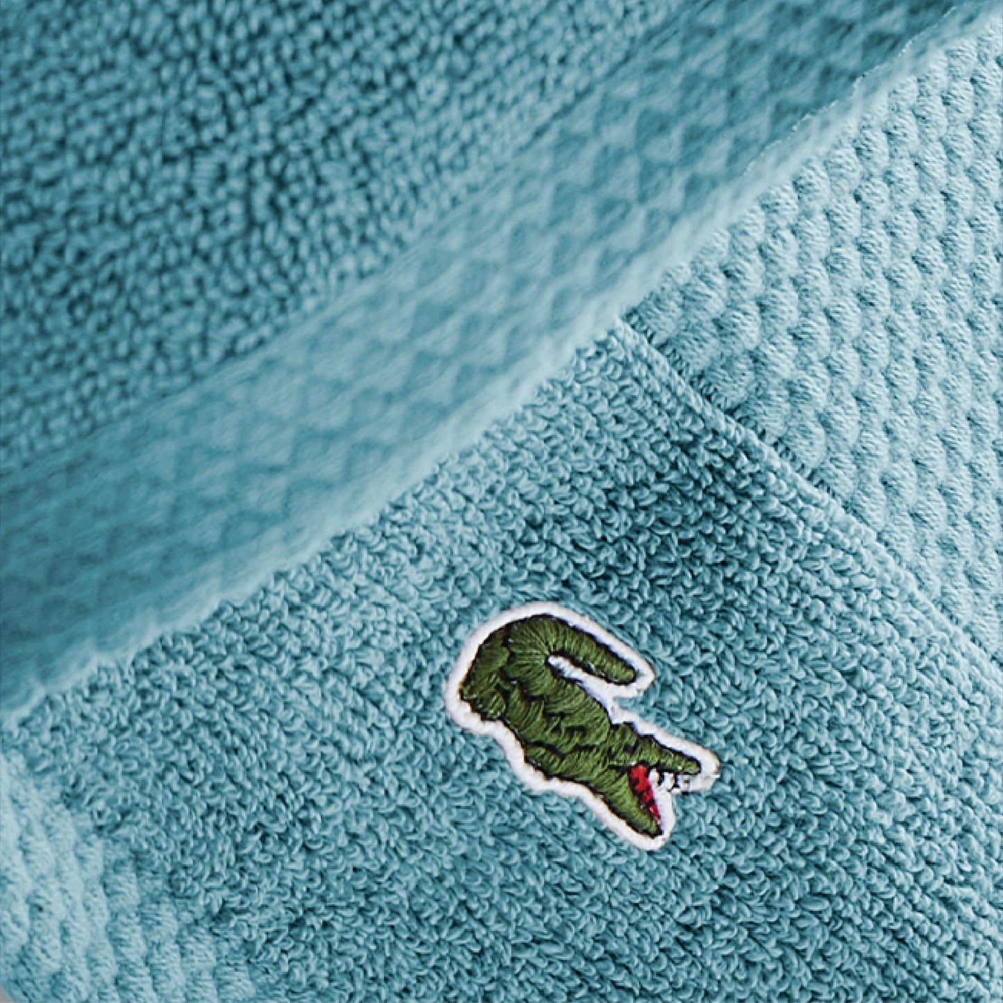 Lacoste Heritage 100% Supima Cotton Bath Towel, Celestial, 30" x 54" – Highly Absorbent & Quick Drying, Premium Super Soft Bath Towel, Bathroom Essential, Gift for All Occasions, Machine Washable