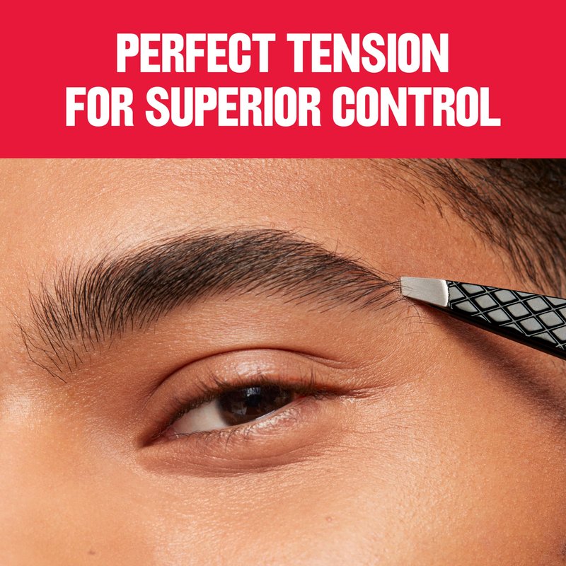 Revlon Expert Slant Tweezer, High Precision For an Easy Hair Removal, Made With Stainless Steel, 1 Count (Pack of 12)