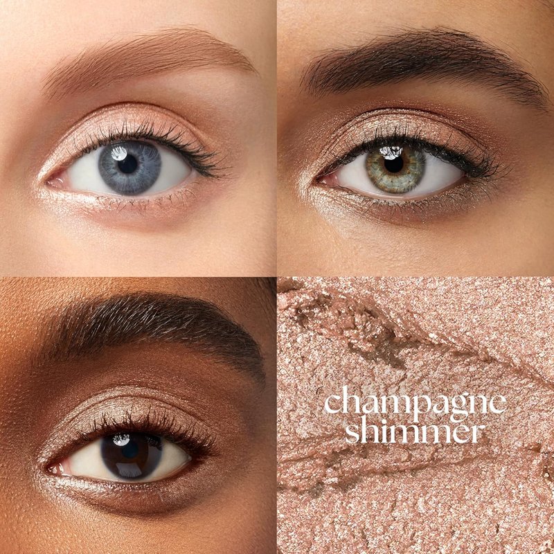 Julep Eyeshadow 101 Cream-to-Powder Stick - Champagne Shimmer | Long-Lasting, Waterproof, Cruelty-Free