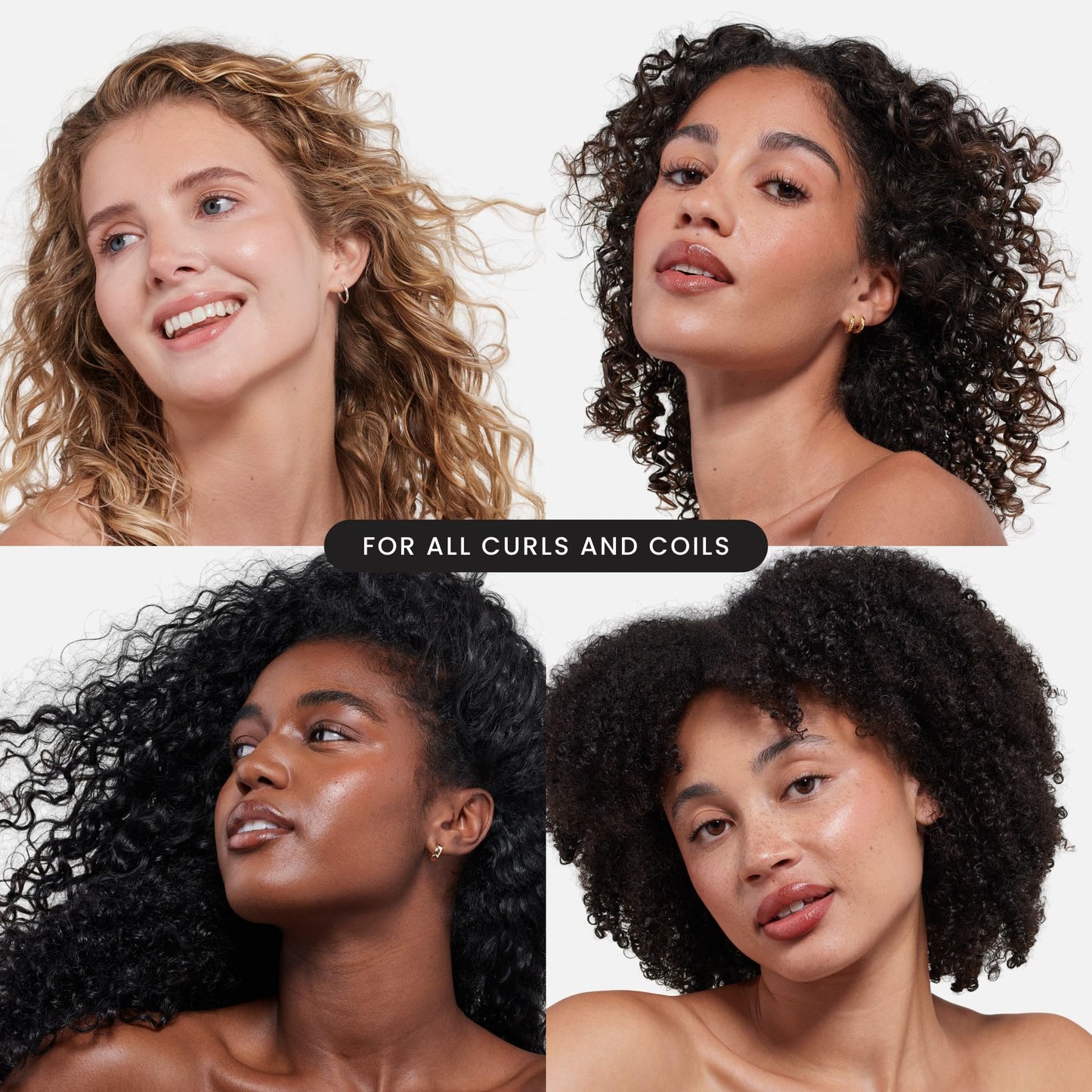 Tangle Teezer Ultimate Detangler Curly Hair Brush, Dry & Wet Hairbrush, Reduces Frizz & Breakage, for 3C to 4C Curly Hair Types, Aqua Green