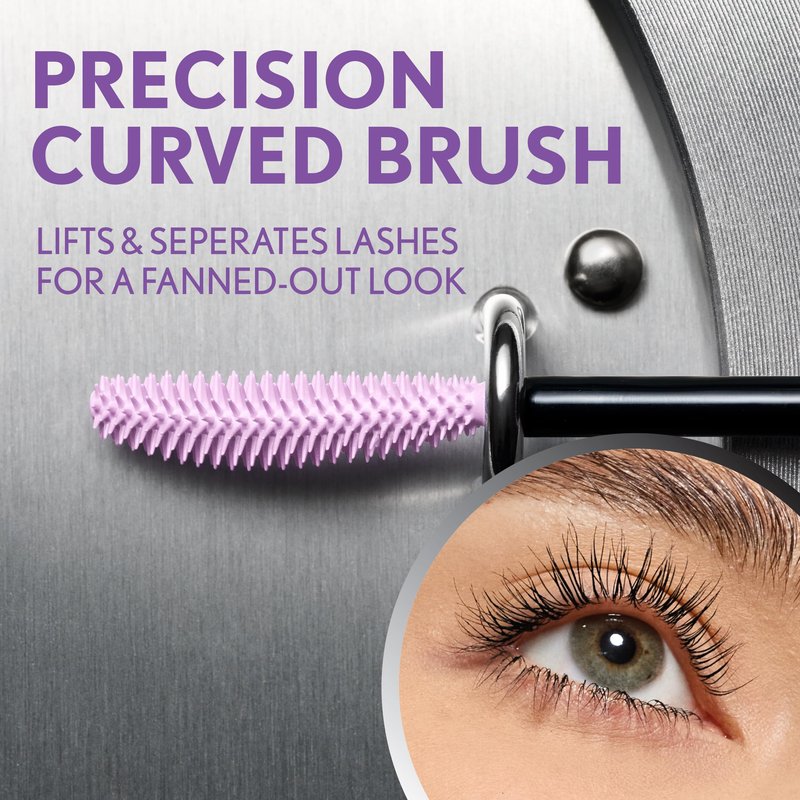 COVERGIRL Lash Blast Bond Volume Mascara - 805 - Black, Bonding Complex to Condition & Nourish Lashes, Smudge-Proof, Clump-Free, Volumizing, Vegan Formula