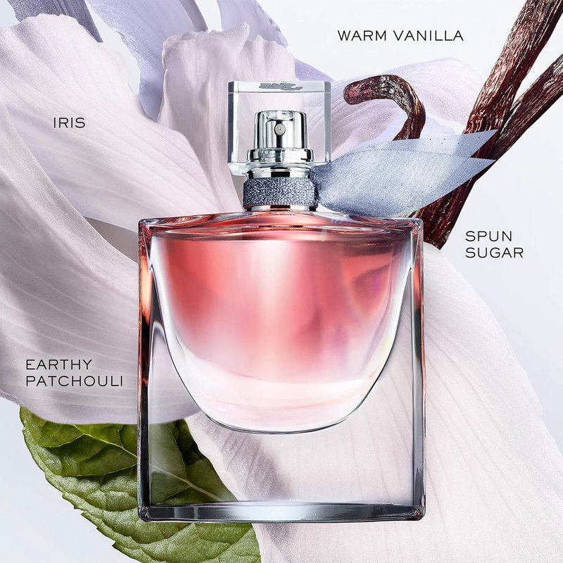Lancôme La Vie Est Belle Eau de Parfum Set | Long-Lasting Women's Fragrance with Iris, Patchouli & Vanilla - 3.4 Fl Oz & 0.34 Fl Oz