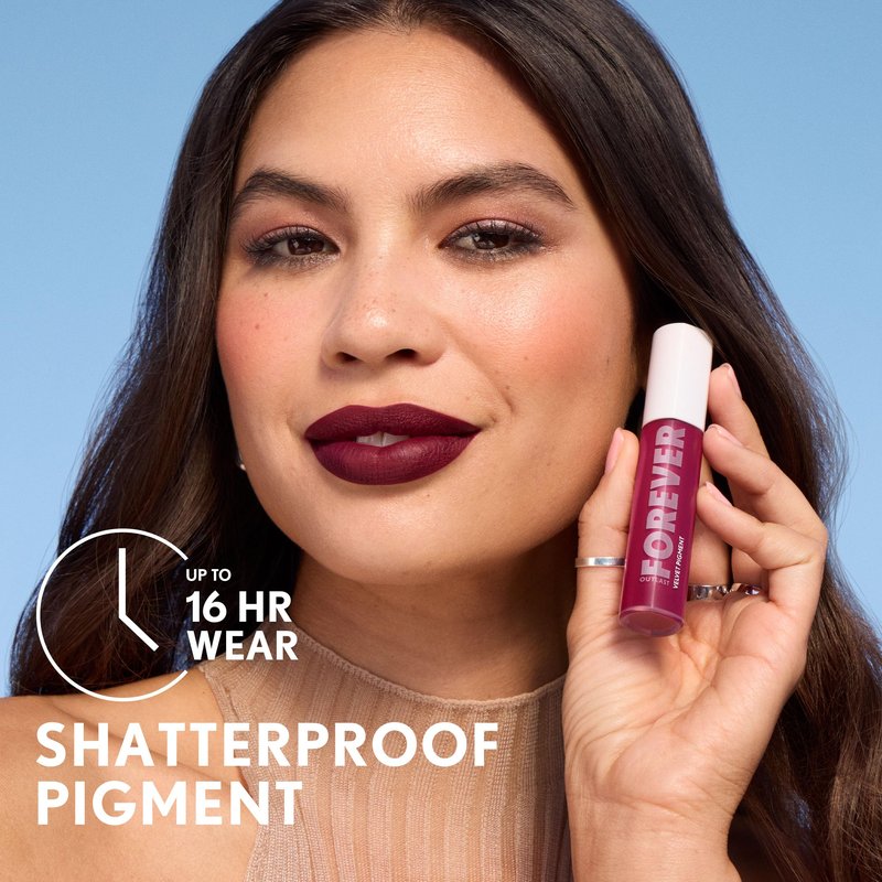 CoverGirl Outlast Forever Velvet Pigment, 150 Cloud Nude, Matte Lipstick, Vegan Formula, Easy to Use, Glides on Effortlessly, Long-Lasting, Perfect Color, 0.30oz