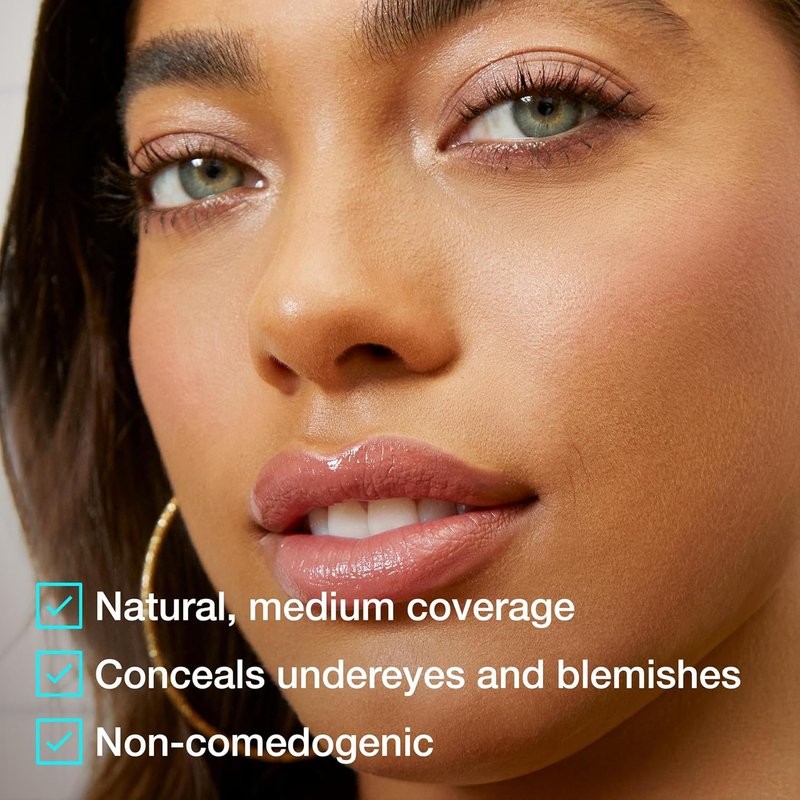 Maybelline New York Fit Me Liquid Concealer Makeup, Natural Coverage, Lightweight, Conceals, Covers Oil-Free, Café, 1 Count (Packaging May Vary)