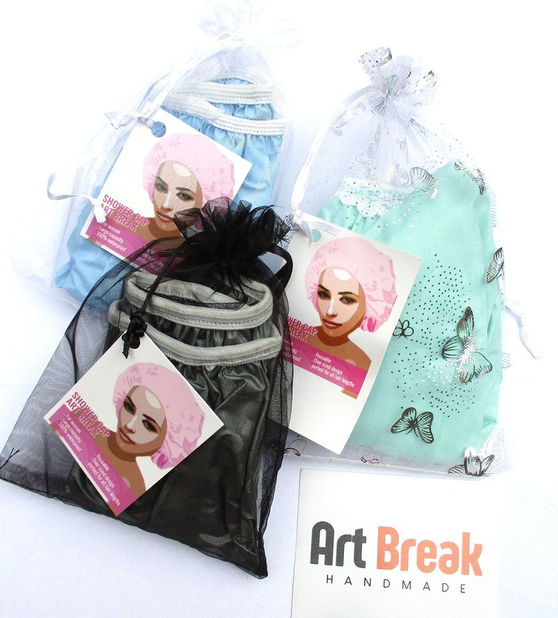 Shower Cap for women regular hair shower cap for Long Hair all Hair Lengths Waterproff