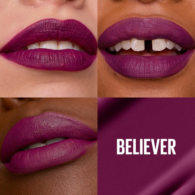 Maybelline SuperStay Matte Ink Liquid Lipstick, Believer, Pack of 2