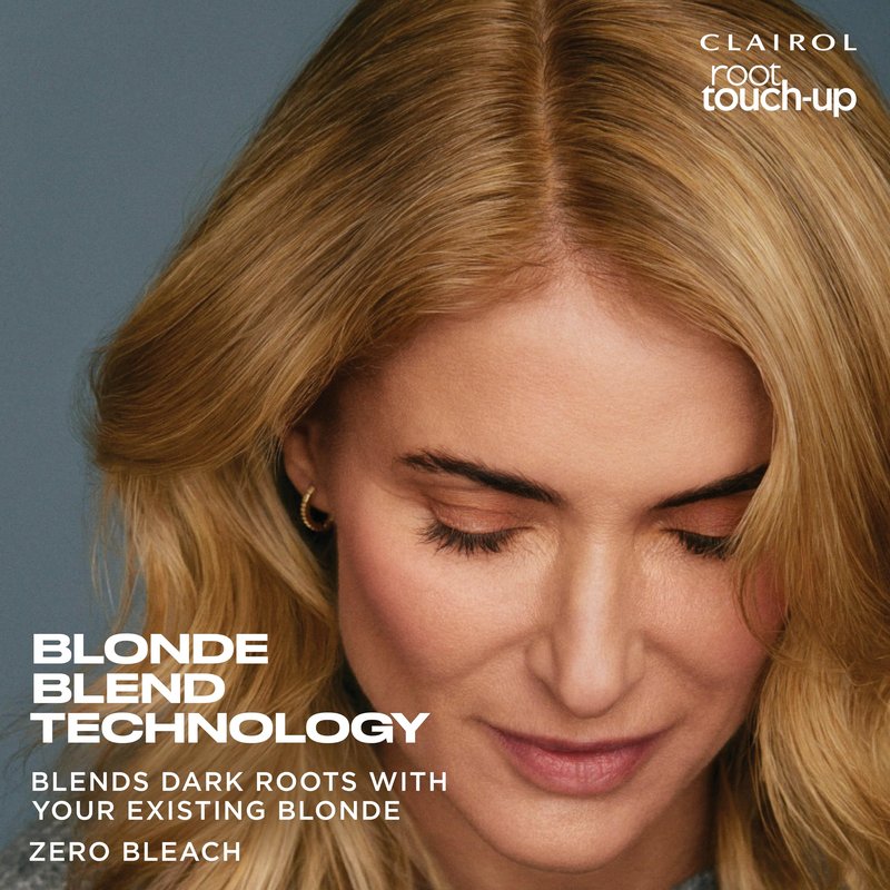 Clairol Root Touch-Up Permanent Hair Dye, Extra Lift Hair Color | 100% Gray Coverage | Easy Brush Application | Matches Professional Salon Shades | Pack of 1