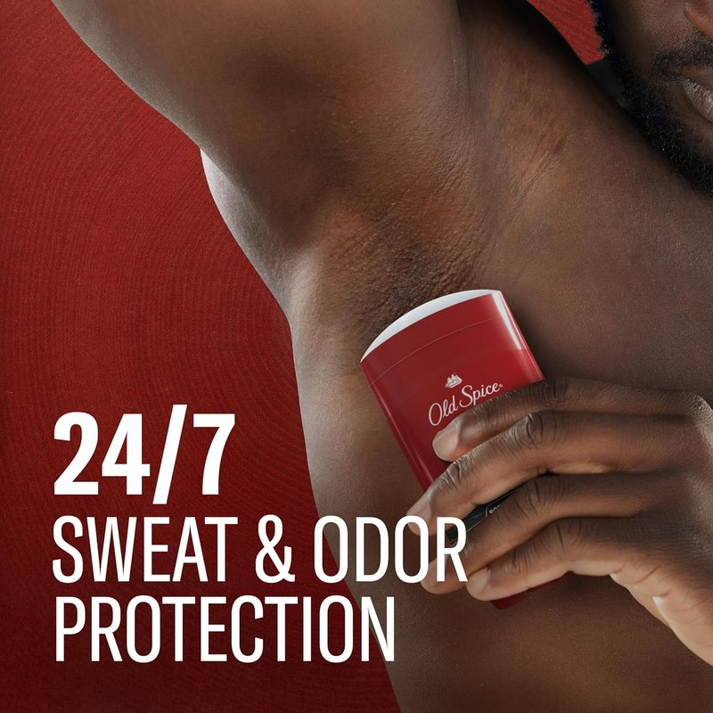 Old Spice Antiperspirant Deodorant - 24/7 Sweat & Odor Protection, Swagger Cedarwood Scent, 2.6 oz (Pack of 2)