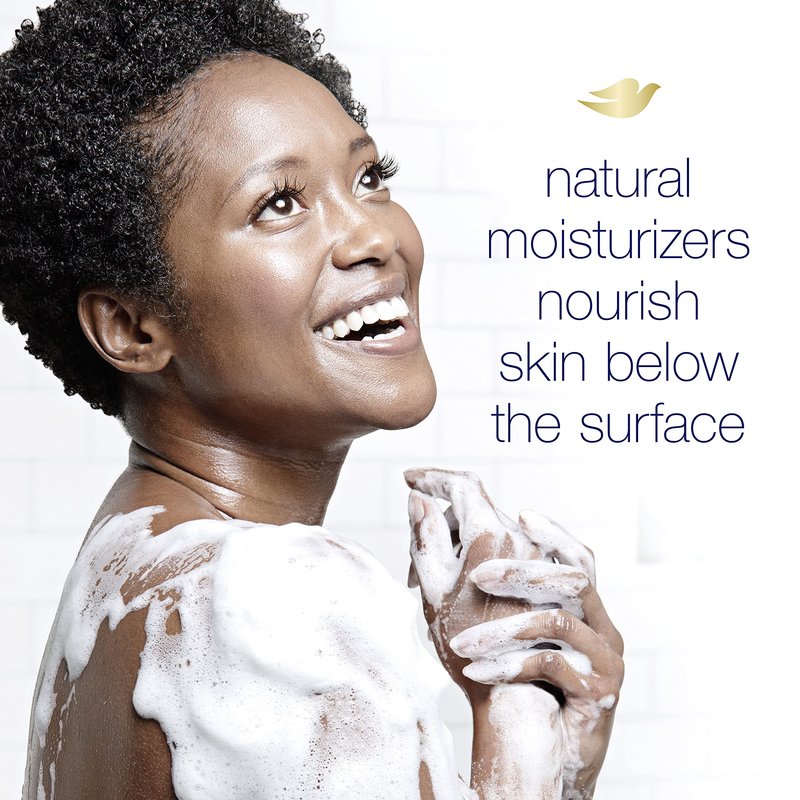 Dove Instant Foaming Body Wash for Soft, Smooth Skin Deep Moisture Cleanser That Effectively Washes Away Bacteria While Nourishing Your Skin 13.5 oz