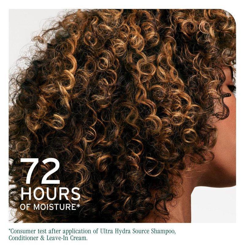Biolage Ultra Hydra Source Shampoo - Deeply Moisturizes and Hydrates Very Dry Hair, Cleanses and Tames Frizz, For Thick, Coarse Hair, Infused with Cupuaçu Butter & Salicylic Acid, 13.5 Fl Oz