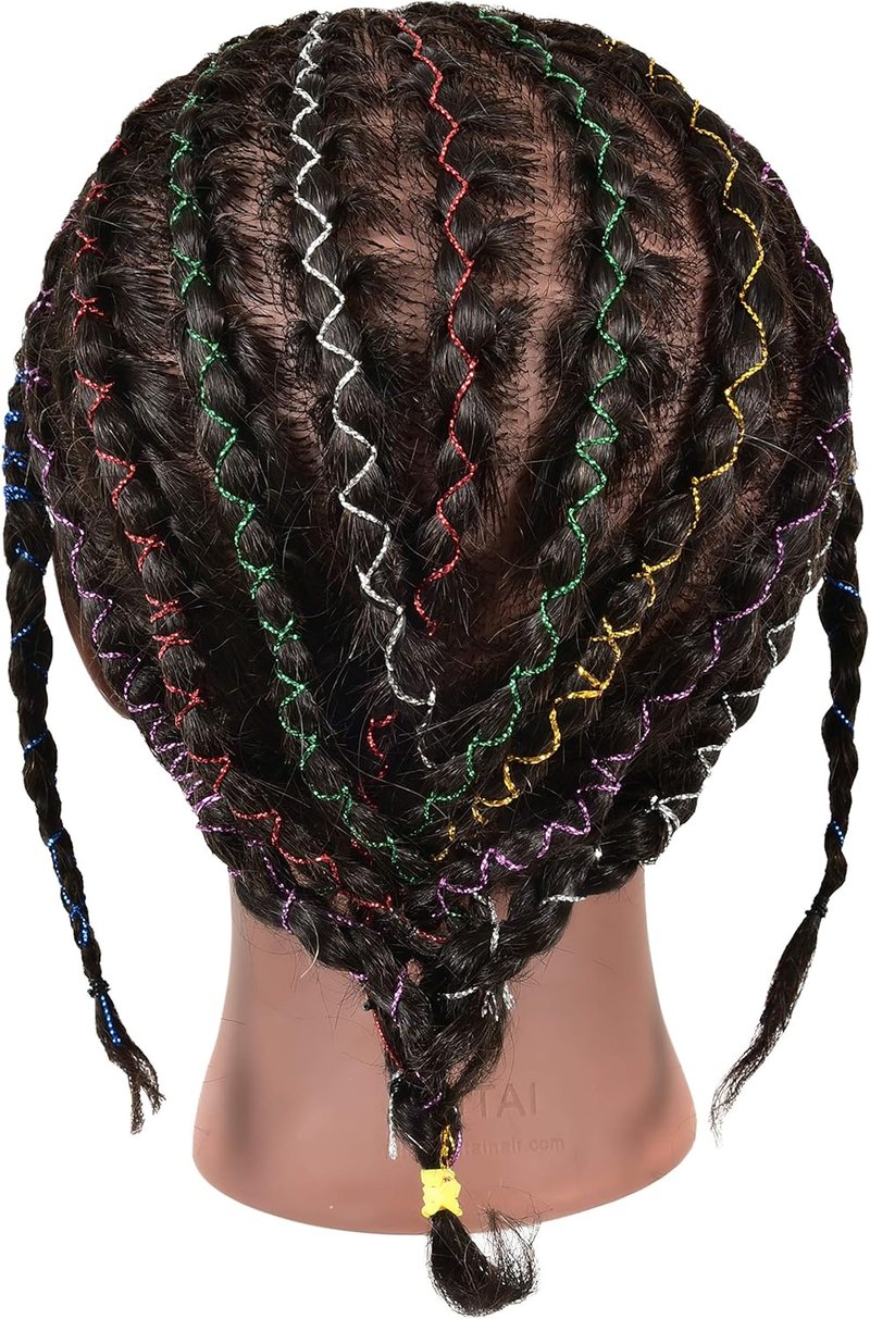 Kinky Curly Mannequin Head - 100% Human Hair for African American Braiding & Styling | Cosmetology Training Display with Stand