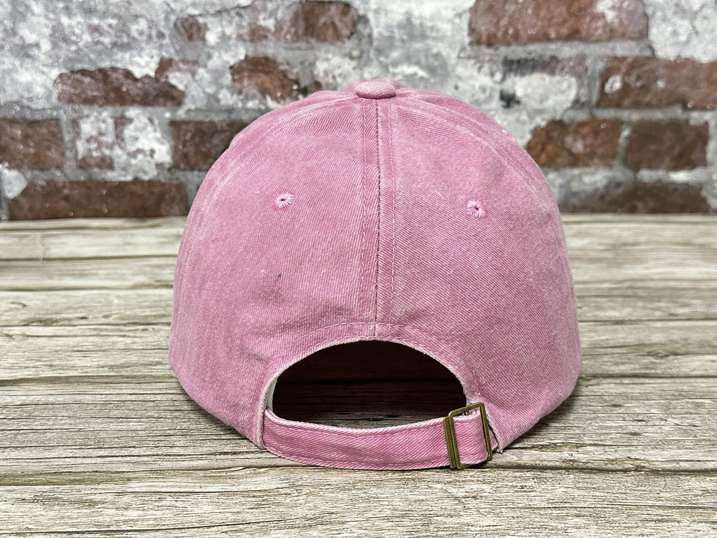 Hepandy Embroidered Cute Cow Hat for Girl, Washed Pink Baseball Cap for Kids, Embroidery Adjustable Trucker Hats for Child
