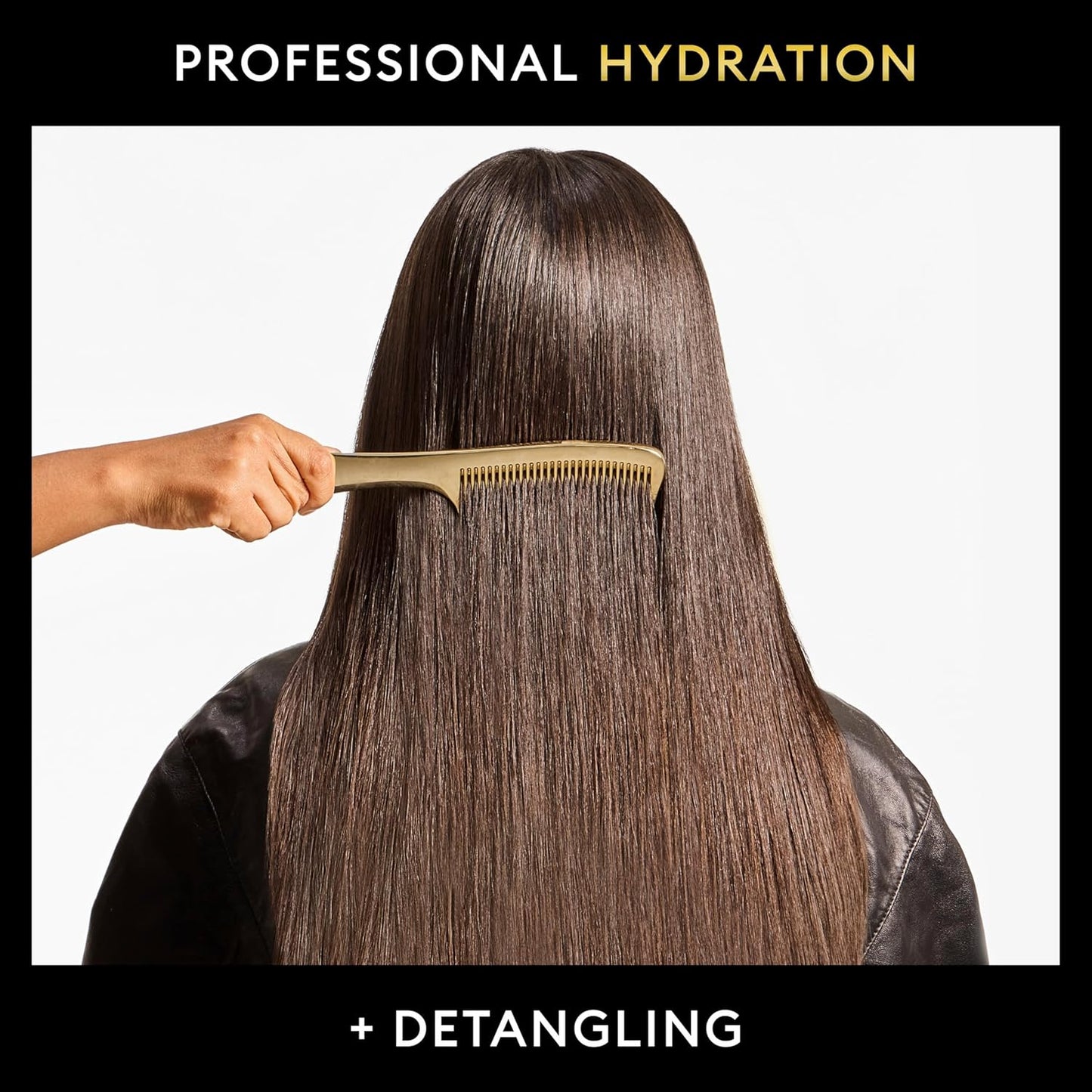TRESemmé Hydrating Detangling Cream Serum - Ultra Shine Lamellar Gloss, 5.7 Fl Oz | 72-Hour Hydration & Shine