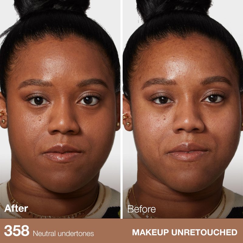 Maybelline Fit Me Matte + Poreless Liquid Oil-Free Foundation Makeup, Latte, 1 Count (Packaging May Vary)